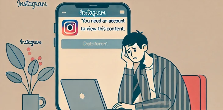 orang sedih tanpa akun instagram