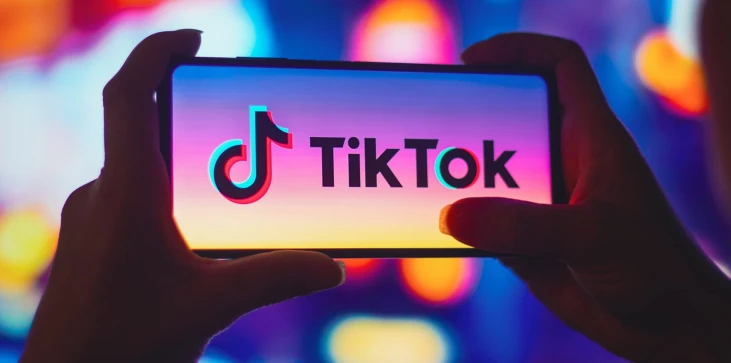Logo ponsel TikTok